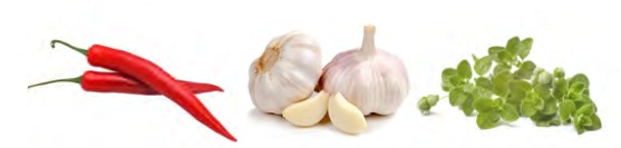 Guindilla ajos y oregano